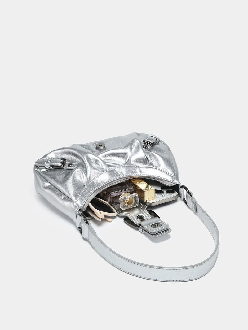 Vintage Leather Bag Stylish Spring Accessory - Glamora