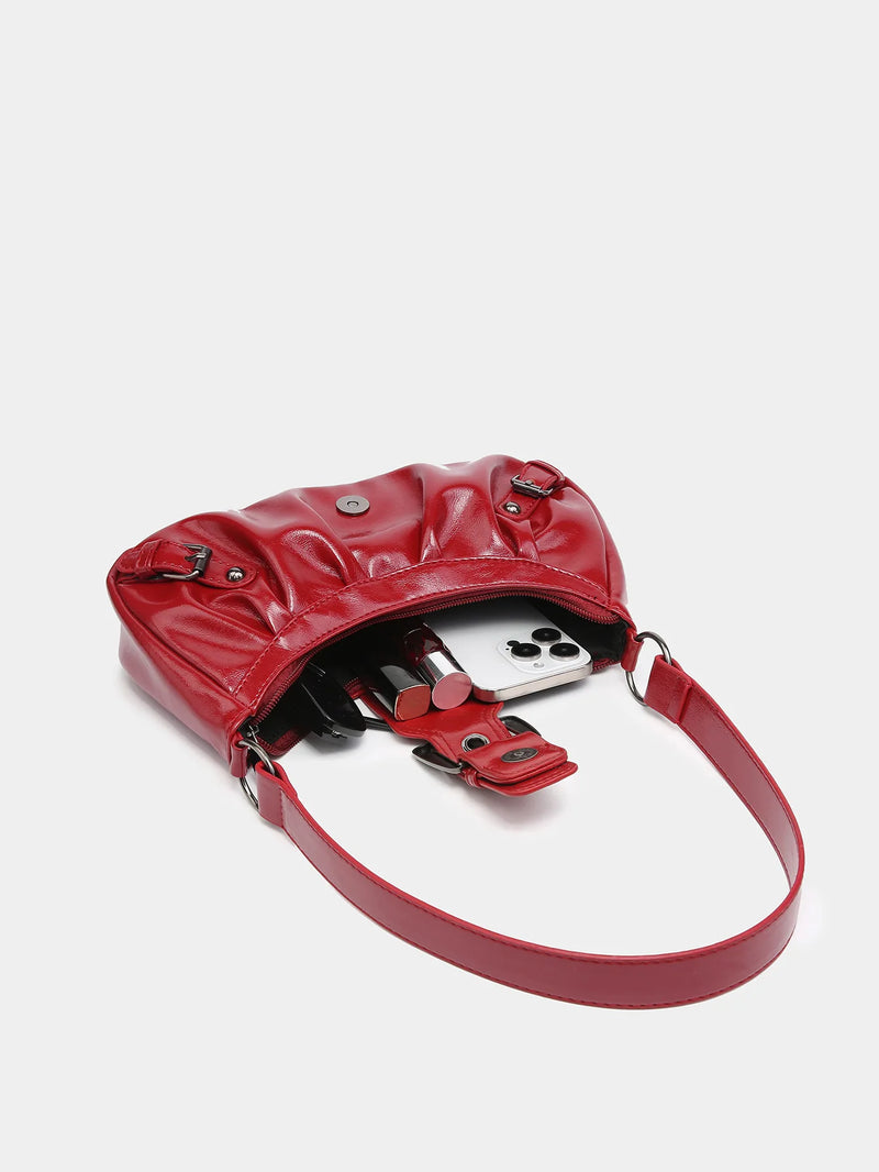 Vintage Leather Bag Stylish Spring Accessory - Glamora