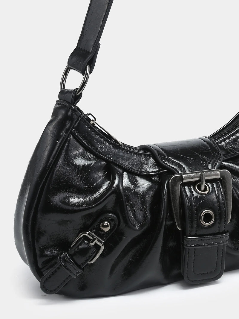 Vintage Leather Bag Stylish Spring Accessory - Glamora