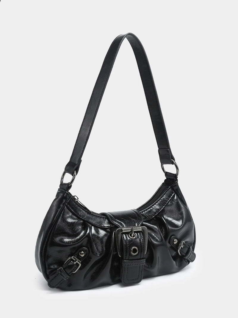 Vintage Leather Bag Stylish Spring Accessory - Glamora