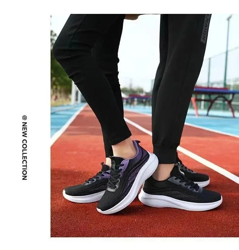 Breathable Anti Slip Athletic Shoes Women - Glamora