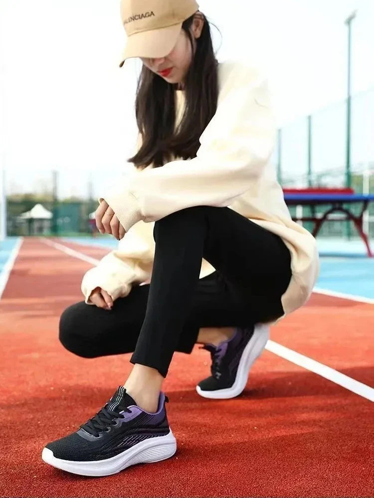 Breathable Anti Slip Athletic Shoes Women - Glamora