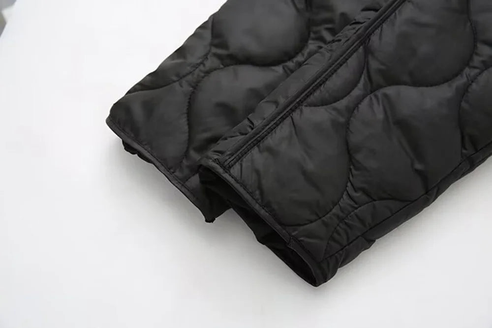 Hooded Warm Zipper Jacket Women