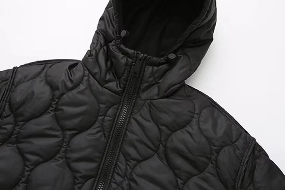 Hooded Warm Zipper Jacket Women