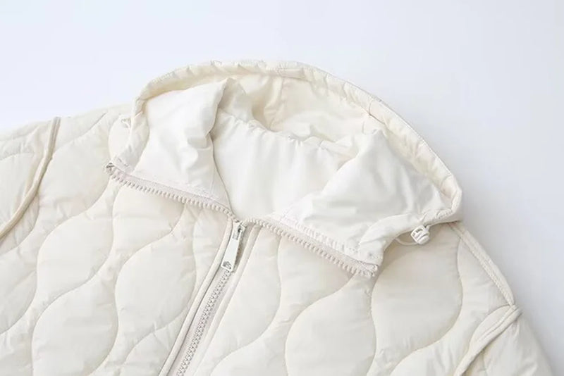 Hooded Warm Zipper Jacket Women - Glamora