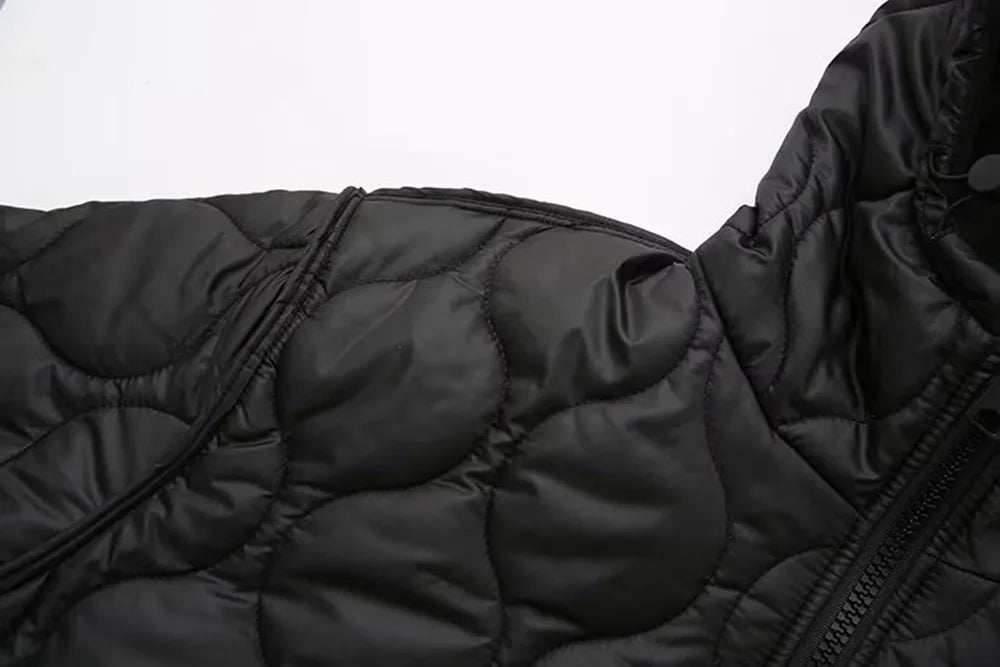 Hooded Warm Zipper Jacket Women