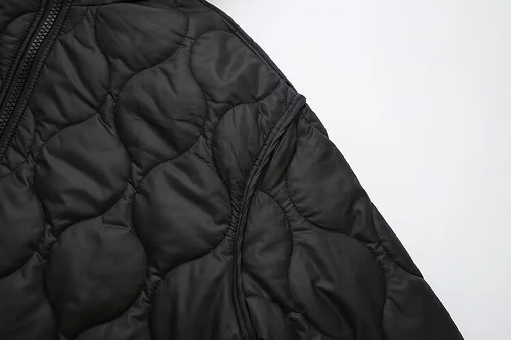 Hooded Warm Zipper Jacket Women