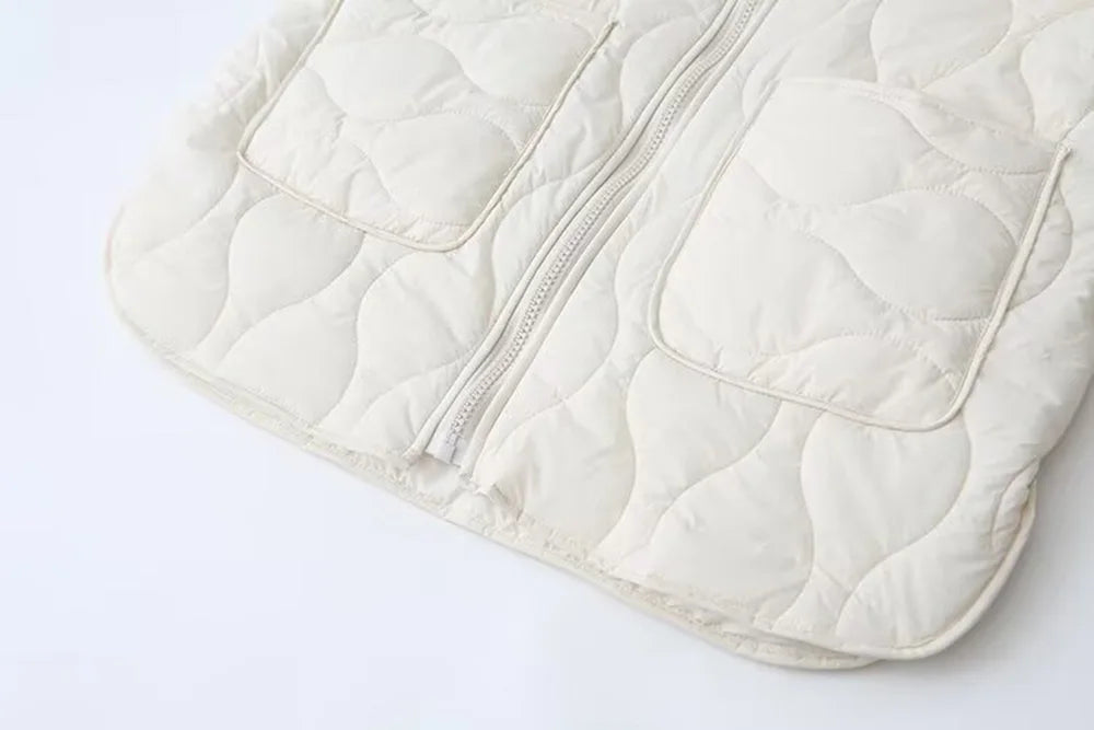 Hooded Warm Zipper Jacket Women