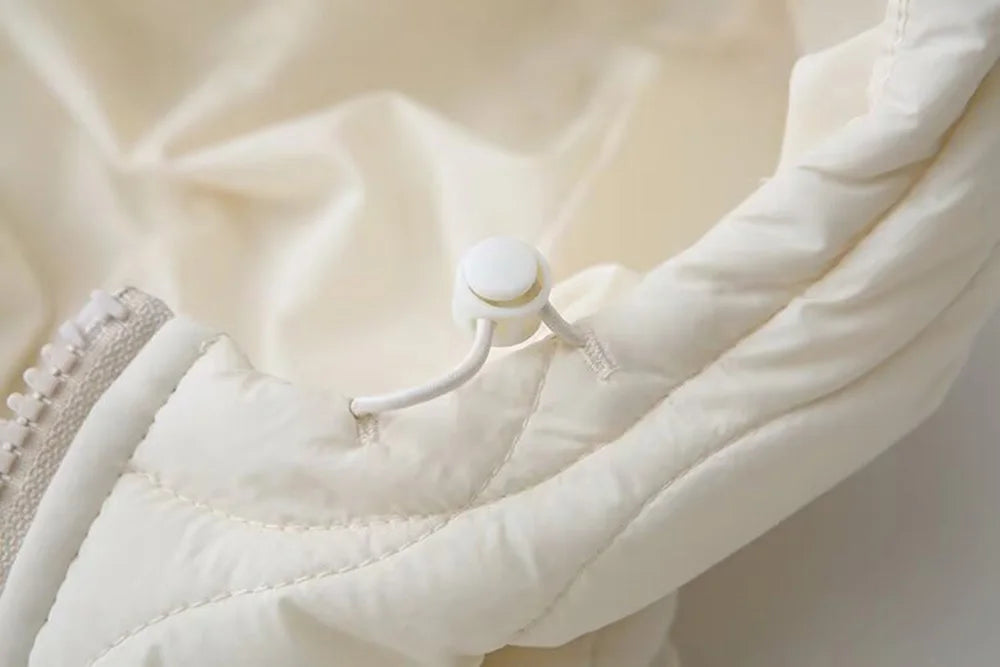 Hooded Warm Zipper Jacket Women