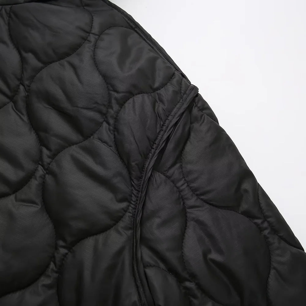 Hooded Warm Zipper Jacket Women